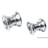 Puleggia di ricambio in acciaio inox AISI 316 per musone
