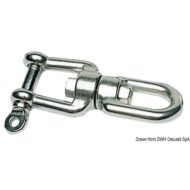 Girella in acciaio inox AISI 316 lucidate a specchio