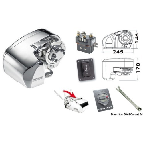 Verricello LEWMAR Pro-Series 1000