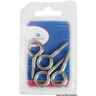 Occhiolo in acciaio inox a vite