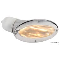 Coppia fari da murata ad incasso Compact con lampadina alogena