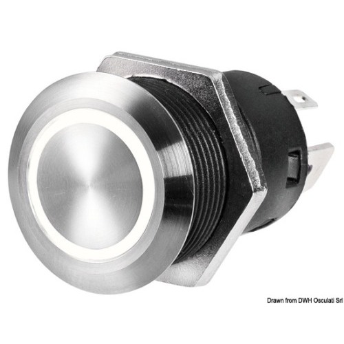 Interruttore FLAT in acciaio inox
