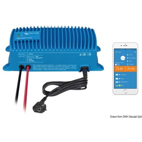 Caricabatteria VICTRON Bluesmart stagni con connessione Bluetooth