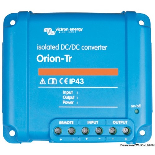 Convertitore di tensione DC/DC VICTRON Orion-Tr con isolamento galvanico