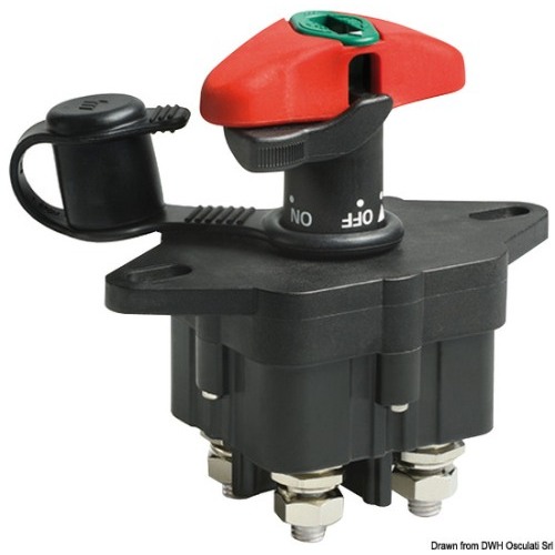 Staccabatteria bipolare LITTELFUSE® con chiave