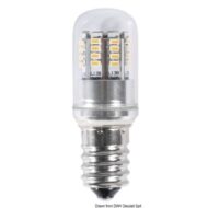 Lampadina a LED SMD zoccolo E14/E27 con copertura vetro dei LED