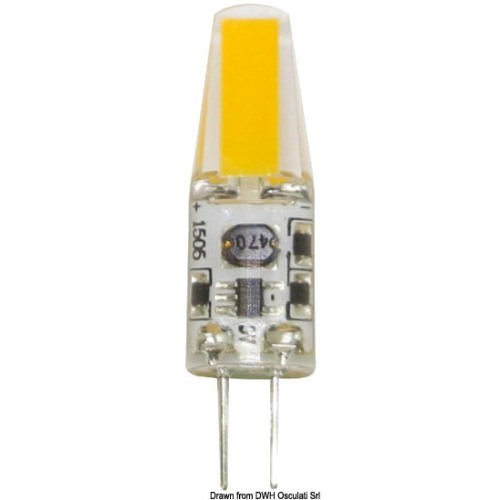Lampadina LED - zoccolo G4 a luce 360°