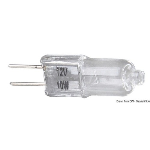 Lampadina alogena JC base G4