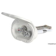 Box doccia Oval con miscelatore e doccia a pulsante Mizar