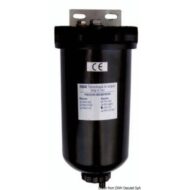 Prefiltro decantatore con elemento filtrante in rete inox 120 micron