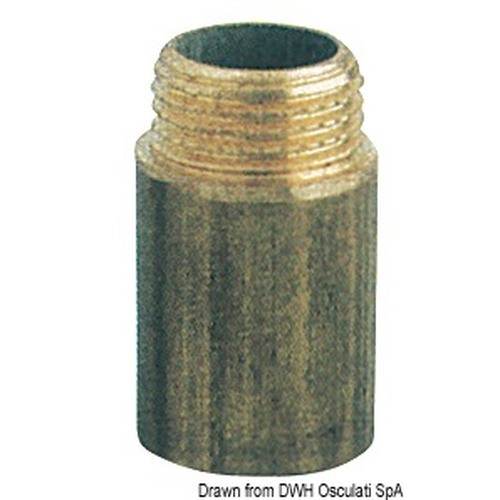 Prolunga in ottone maschio/femmina
