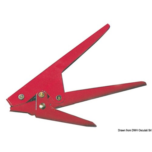 Utensile per tensionare e tagliare le fascette