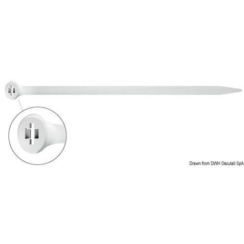 Fascetta 2-Lock ® con chiusura in acciaio inox AISI 316