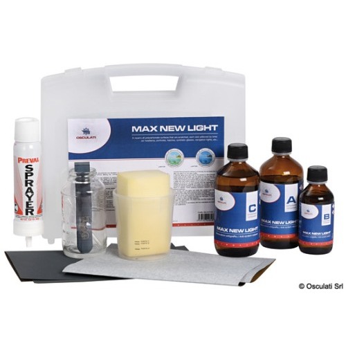 Rinnovatore antigraffio per policarbonato Max New Light