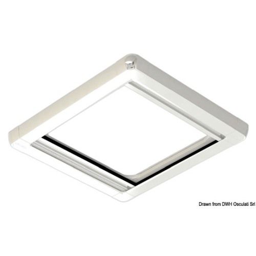 Tenda oscurante e zanzariera avvolgibili DOMETIC SkyScreen Roller Surface 2 installate in superficie