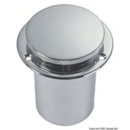 Tappo per imbarco carburante in ottone cromato