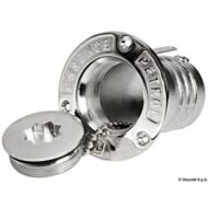 Tappo rifornimento tipo "Francia" in Acciaio Inox AISI 316 lucidato a specchio