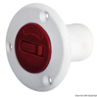 Tappo carburante a norme CE in Nylon/Fiberglass di colore bianco