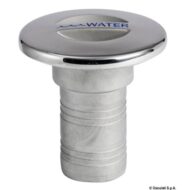 Tappo imbarco in Acciaio Inox AISI 316 microfuso e lucidato a specchio, finiture curatissime