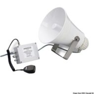Tromba MARCO elettronica con amplificatore per imbarcazioni dai 20 ai 75 metri