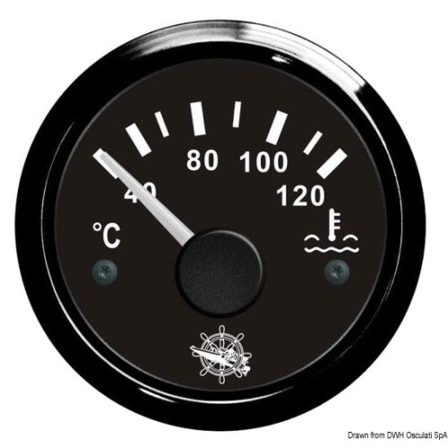 Indicatore temperatura acqua
