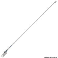 Antenna VHF SCOUT KM-4 Windex ready 1.0 m