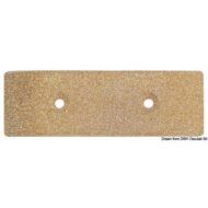 Piastra di massa Groundplate complete di bulloneria