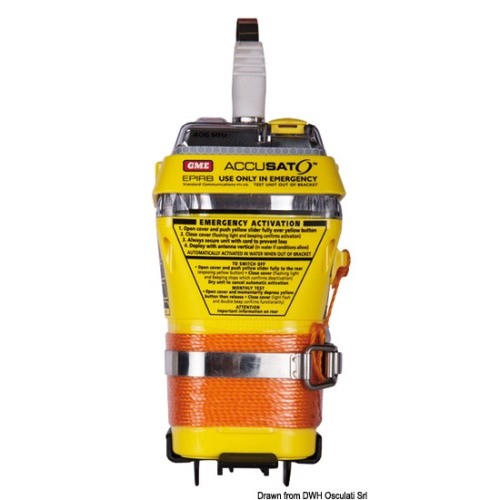 EPIRB a sgancio manuale, modelli GME MT403 e MT603G