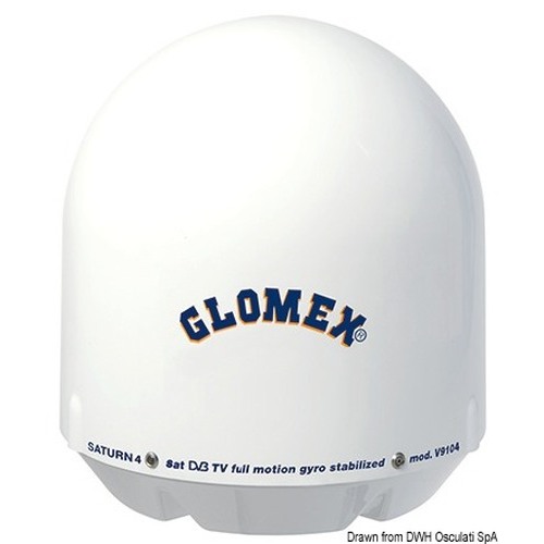 Antenna TV satellitare GLOMEX Saturn 4