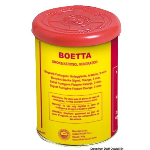 Boetta fumogena galleggiante Mayday