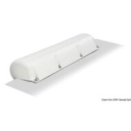 Parabordo in PVC bianco gonfiabile da pontile