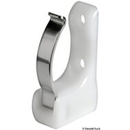 Clip a molla per fissaggio ganci d'accosto
