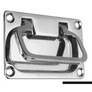 Maniglia in ottone cromato