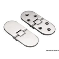 Cerniera di precisione microfuse, rotazione 180°