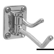 Appendiabito fuso in acciaio inox AISI 316 lucidato