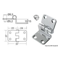 Cerniera a sbalzo 2 mm