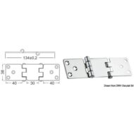 Cerniera a sbalzo 2 mm