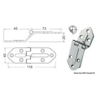 Cerniera 2,5 mm