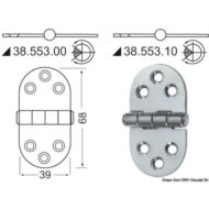 Cerniera 2 mm