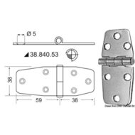 Cerniera 2,5 mm