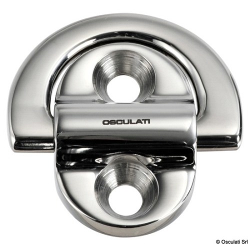 Anelli abbattibili folding pad eyes con anello forgiato HR