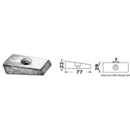 Anodo per Mercury da 30/300 HP 2 e 4 tempi