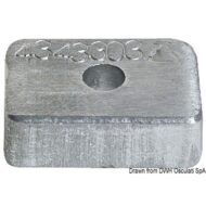 Anodo per Mercury 4/5/6 HP