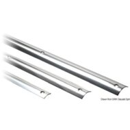 Profilo parabordo in Acciaio Inox lucidato a specchio e protetto
