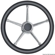 Volante con razze in Acciaio Inox