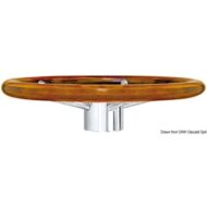 Volante con corona in teak