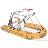 Tendalino telescopico per Roll-Bar in tubo inox o vetroresina