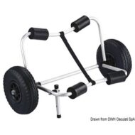 Kayak Trolley pieghevole