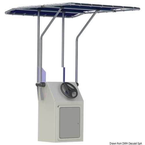 T-Top in alluminio retrattile