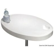 Tavolo in ABS bianco
